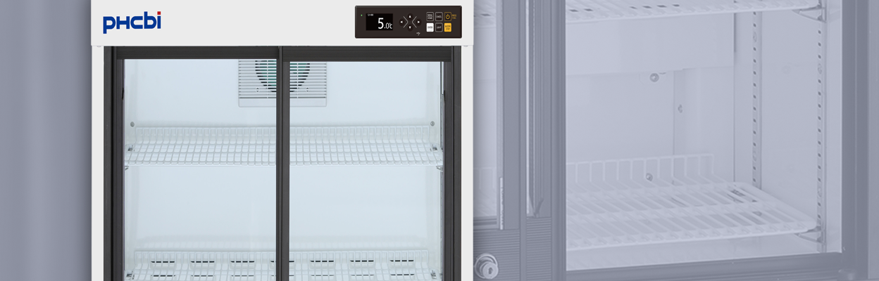 Refrigeradores farmacéuticos con puerta deslizante MPR