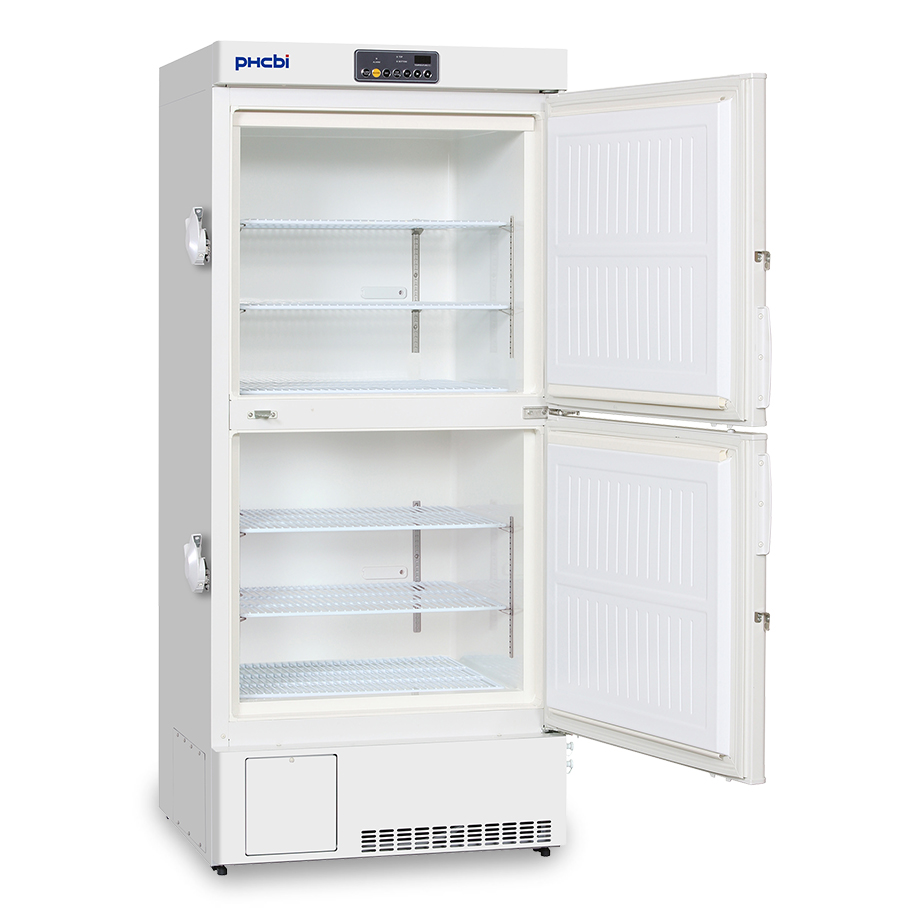 Biomedical freezer MDF-MU549HL-PA with door open