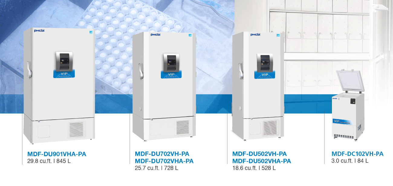 VIP Series freezers, the most reliable lab freezer